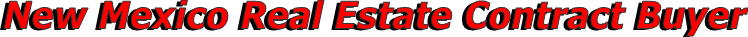 New Mexico Real Estate Contract Buyer